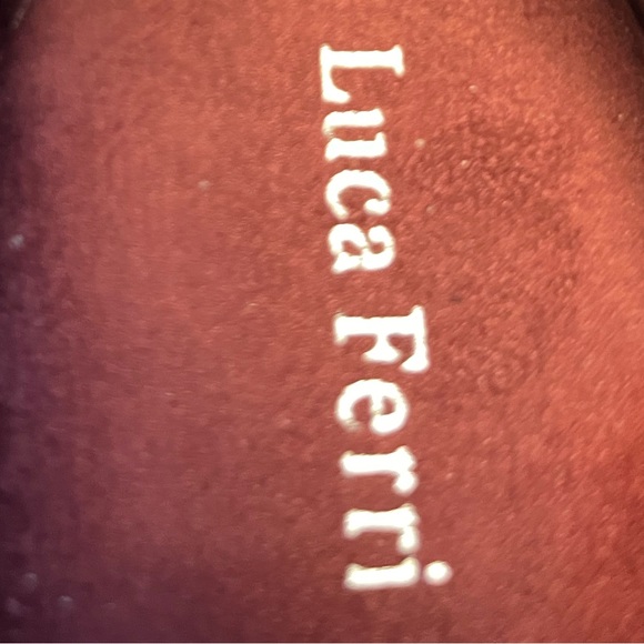 NWOT Laca Ferri Deep Burgundy Colored Womans Loafers!! - Picture 8 of 10